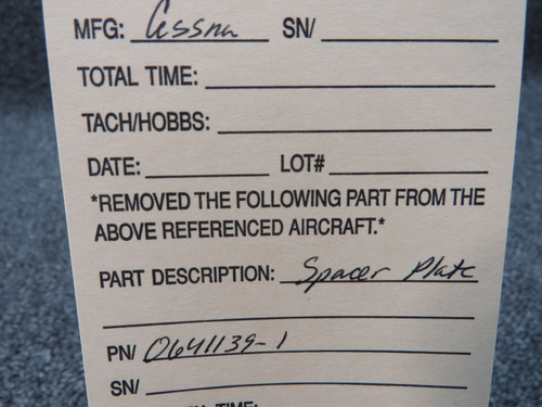 0641139-1 Cessna Spacer Plate