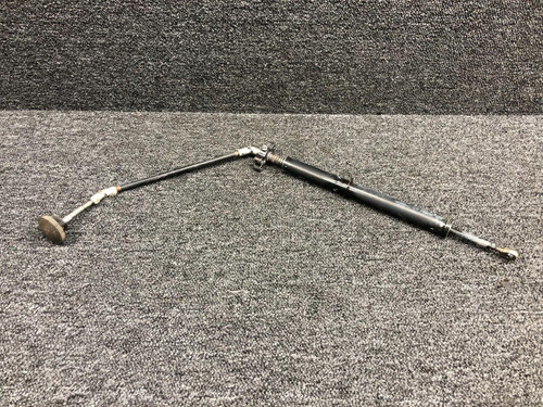 Piper Aircraft Parts 23165-000 / 21870-000 Piper PA24-250 Rudder Trim Control Tube W/ Knob