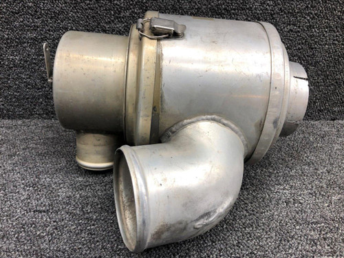 Lycoming 9910018-2 / 0850320-25 Lycoming IO-470-V09 Engine Air Intake Canister LH