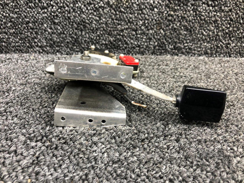 Cessna Aircraft Parts 1262026-1 USE 1512280-41 Cessna 182M Flap Lever Assy W/ Support and Switches