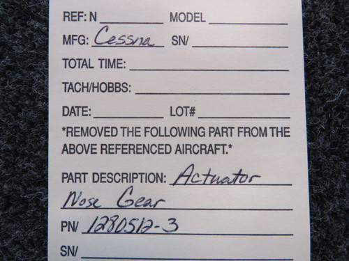 1280512-3 Cessna Actuator Nose Gear