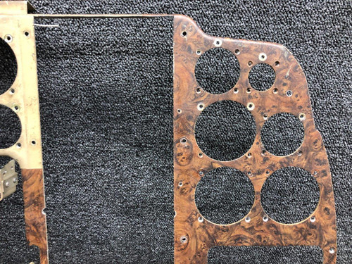 58-324037-1, 58-324038-3 Beech E-55 Instrument Panel RH with Pilot Sub Panel