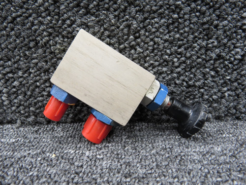 2080016-1 Cessna 177RG Landing Gear Hand Pump Relief Valve Assembly