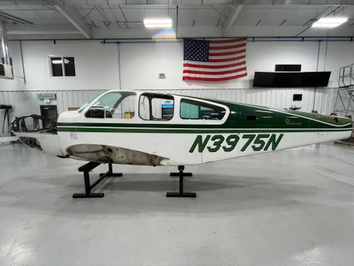 Beechcraft 35 Fuselage with Bill of Sale, Data Tag and Log Books