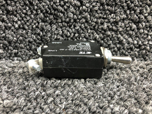 Tyco Electronics W31-X2M1G-7.50 Tyco Electronics GI275 Toggle Switch VAC 240, Amps 7.50