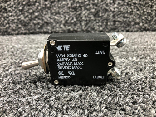 TE W31-X2M1G-40 USE 5925-01-497-4852 TE Toggle Switch Amps 40