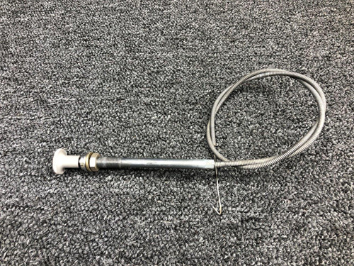 Mooney Aircraft Parts and Accessories 653-032-11 Mooney M20E Cabin Heat Control Cable Length 34-3/4