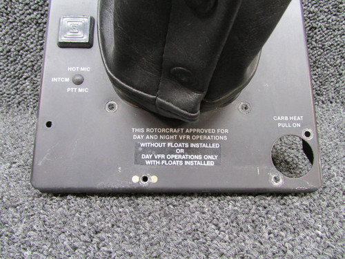 A444-13, A677-4 Robinson R22 Cyclic Panel Control Cover w Boot