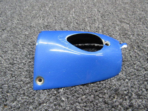 0723201-3  Cessna 172 Wing Light Shield W/ Strobe Cutout LH (Colored) (SA)
