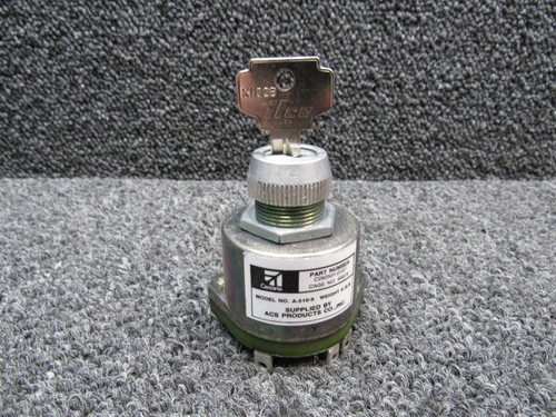 A-510-9 (USE: C292501-0107) ACS Products Ignition Switch Assy W/ Key (SA)