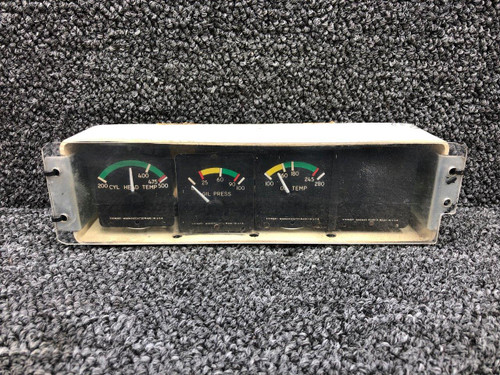 850015-505 Stewart Warner Engine Instrument Gauge Cluster Assembly