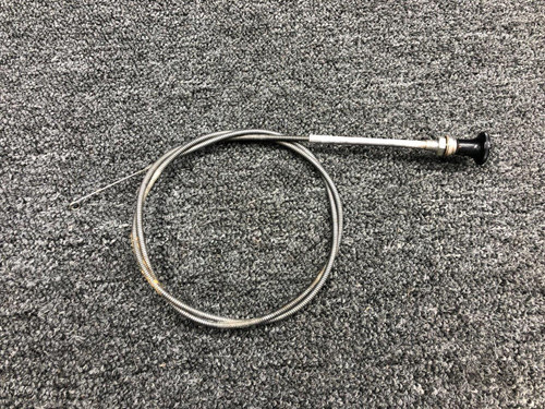 46148-5 Rockwell 112A Cabin Heat Control Cable Assembly (Length: 51-1/2")