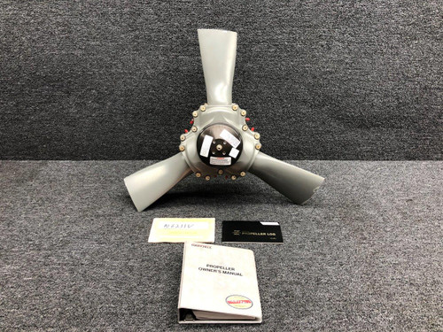 HC-E3YR-1RF/F7392 Hartzell 3 Blade Propeller Hub W/ Logs (PROP STRUCK) (CORE)