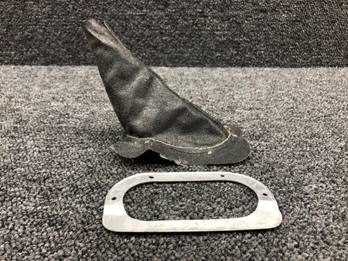 Cessna Aircraft Parts 0543015-6 / 0543026-1 Cessna 172 Nose Gear Steering Boot LH / RH W/ Retainer 