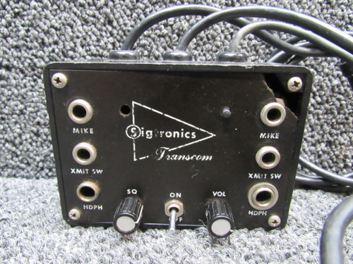 SPO-20 Sigtronics Transcom 2-Place Intercom (Volts: 12-24)