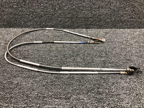 9860058-13 / 9860058-14 Cessna 172RG Cowl Flap Cables LH / RH (36-1/2," 41-3/4")
