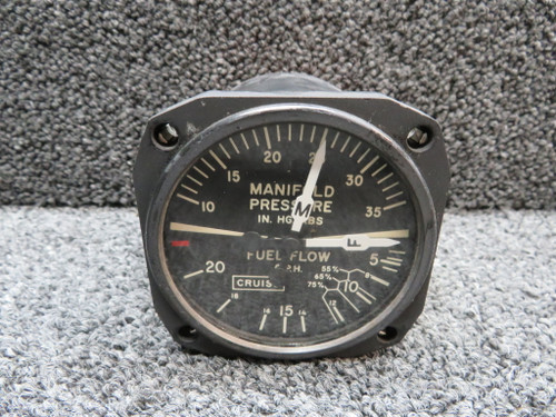 721-03-1710 (ALT: 99022) Macleod Model 735 Manifold / Fuel Pressure Indicator