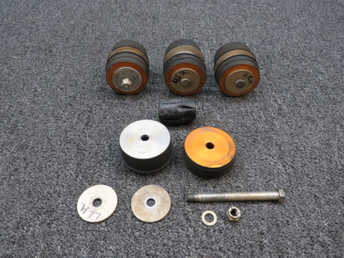 J-9612-8 / 76005 Lycoming IO-360-C1C Lord Shock Mount Set (Hours: 908.6)