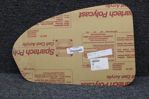 Cessna Aircraft Parts 0710108-3 Cessna Rear Window (Clear) (NEW OLD STOCK) (SA) 