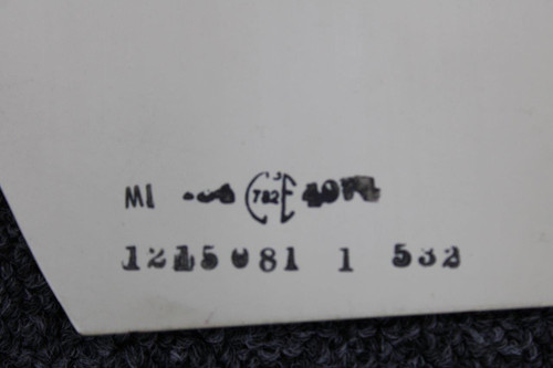 Cessna Aircraft Parts 1215081-1-532 Cessna 210L Baggage Wall Trim Panel (NEW OLD STOCK) (SA) 