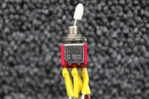 C and K 7401 C&K Toggle Switch Assembly (Volts: 120/250, Amps: 2/5) (NEW OLD STOCK) (SA) 
