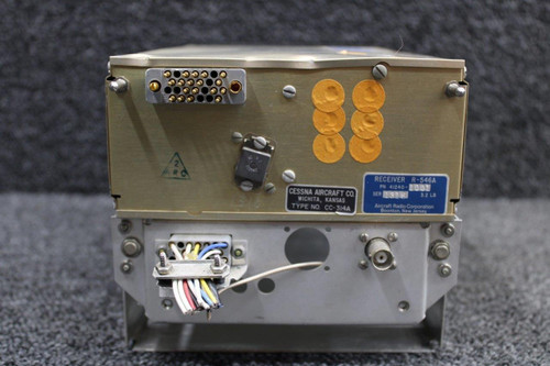 Aircraft Radio Corp  41240-1001 Aircraft Radio Corporation R-546A Receiver Radio W/ Tray (SA) 