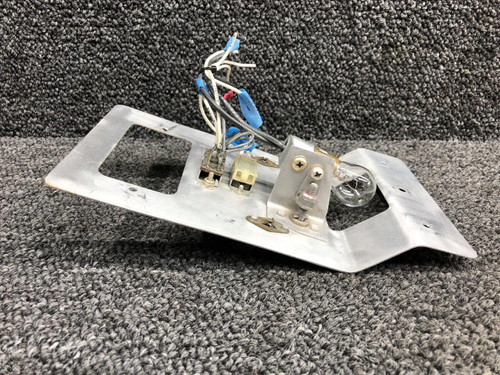 0511325-1, S1501-1 Cessna R172K Overhead Console Light Support W/ Switch