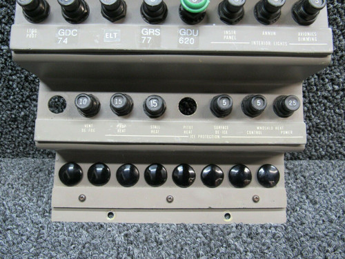 89843-003 Piper PA46-350P Klixon Breaker Panel Assembly Aft