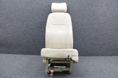 Cessna Aircraft Parts 1214175-1 Cessna 210N Infinite Adjust Pilot Seat Assembly (Rails: 11”) 