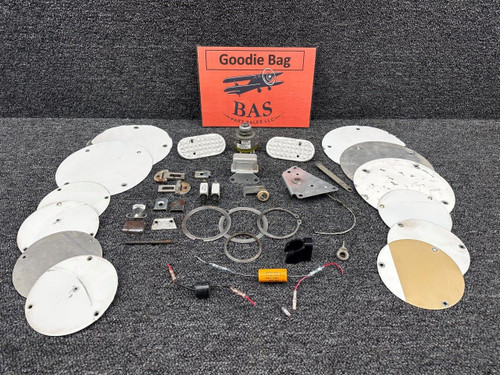 Cessna Aircraft Parts 1977 Cessna 172N Goodie Bag (Cover plates, Breakers, & Ignition Switch) 