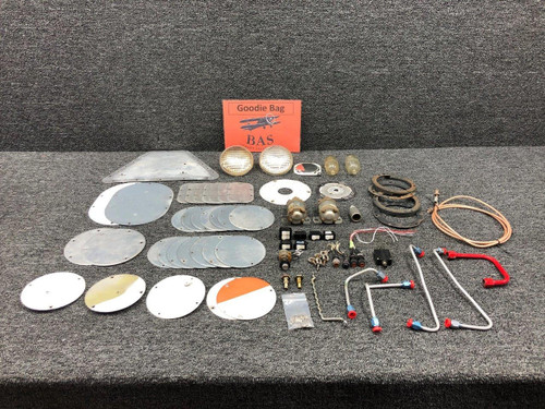 Cessna Aircraft Parts Cessna 172RG Goodie Bag (Inspection Panels, Relays, Switches, Lights) 