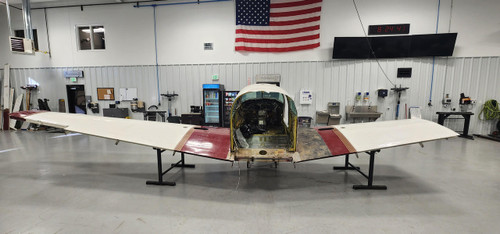 Mooney Aircraft Parts & Accessories Mooney M20K Fuselage and Wing Assembly with Bill of Sale, Data Tag, and Logs 