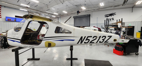 Cessna Aircraft Parts Cessna 162 Fuselage with Bill of Sale, Data Tag, and Logs 