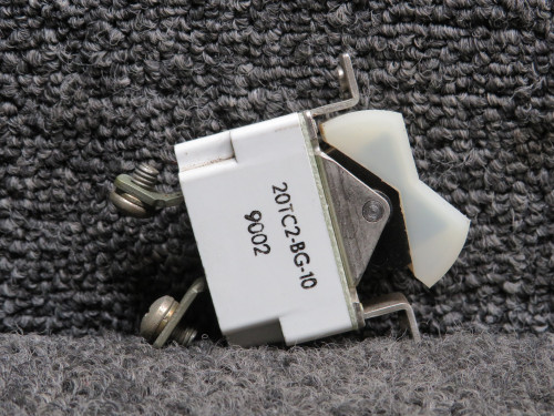 20TC2-BG-10 (Alt: 930023-005) Klixon Pitot Heat Rocker Switch