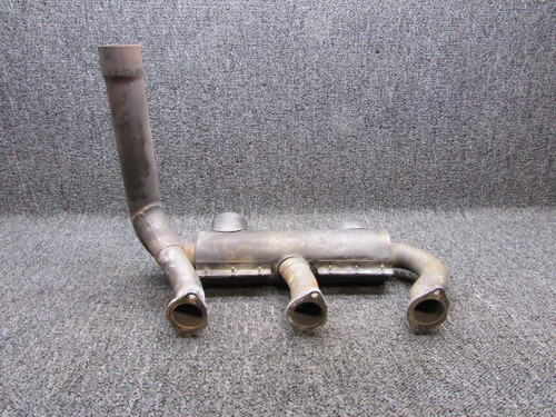 642220-102, 642220-104 Continental TSIO-360-LB1B Exhaust Stack with Shroud LH
