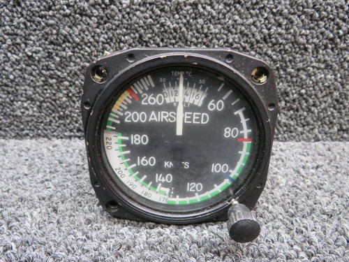 United Instruments 8130 United Instruments True Airspeed Indicator 0-260 Knots (Code: B.312) 