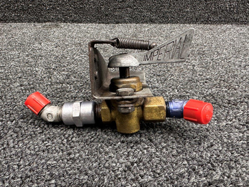 1616016-1 (Use: 1H14-2) Cessna A188B Imperial Fuel Valve Assembly