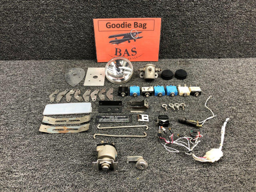 Cessna 177 Goodie Bag Set with Light, Relay, Ignition Switch and Breakers