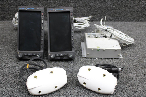 910-00001-001 Aspen Avionics EFD1000 Dual System Assy with Converter and Sensors