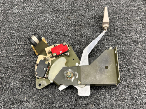 1512280-41, 1262001-3 Cessna R182 Flap Control Lever with Arm and Bracket