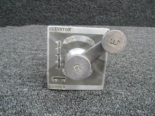 108-3042459-0 Stinson 108-3 / 108-3042618-2 Rudder & Elevator Trim Control Lever BAS Part Sales | Airplane Parts