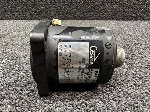 Instruments Inc 500-21 (Alt: C668520-0101) Instruments Outside Air Temperature Indicator 