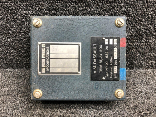 Does Not Apply MY-20 Trim Relay Box Assembly 