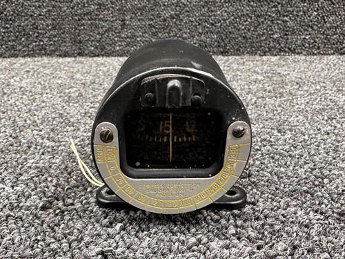 Beechcraft Parts C-2400-L4P-18 Beech F33A Panel Mounted Compass Indicator (Lighted) 