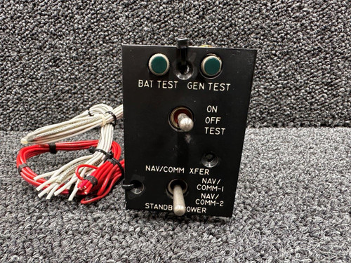 Beechcraft Parts MS25063-23 Beechcraft F33A Nav-Comm Transfer and Standby Power Switch Panel 