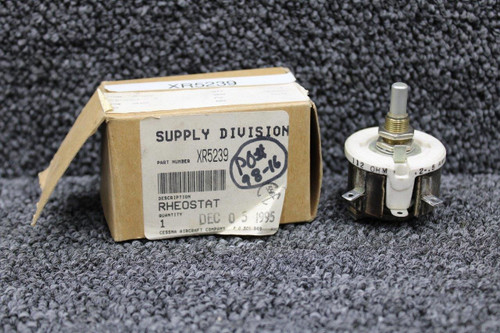 Memcor XR5239 (Use: 65886-112) Memcor Rheostat (Amps: .2-.5) (New Old Stock) 