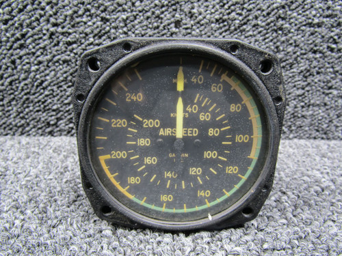 22-696-02 Garwin Airspeed Indictor (40-250 Knots) (Discolored Face)