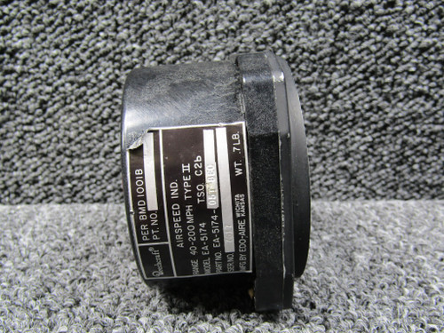 EA-5174-05T-BEC Edo-Aire EA-5174 True Airspeed Indicator (Foggy Glass)