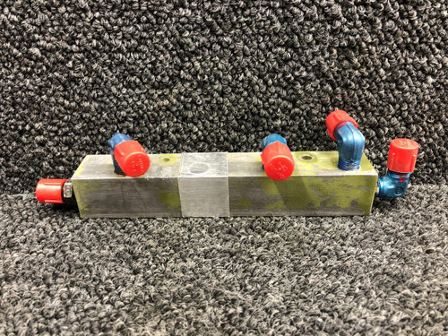 67520-000 Piper PA28RT-201T Hydraulic Manifold Assembly LH