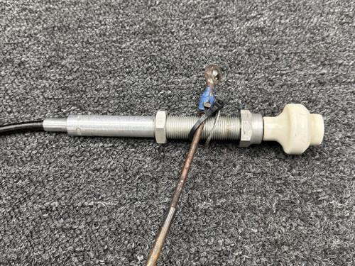 1213228-2 Cessna 210 Fine Adjust Throttle Control Cable (Length: 34-3/4”)